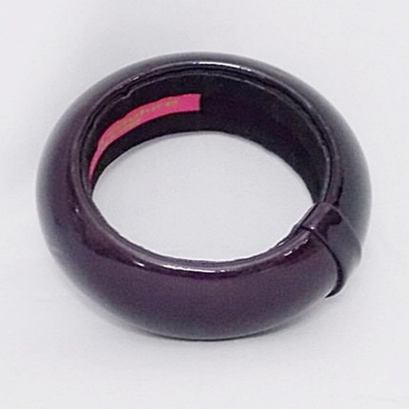 Cara Couture Chunky Purple Bangle Bracelet - Picture 3 of 5
